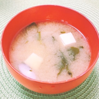 柔らかꕤ 白菜と豆腐の味噌汁✧˖°